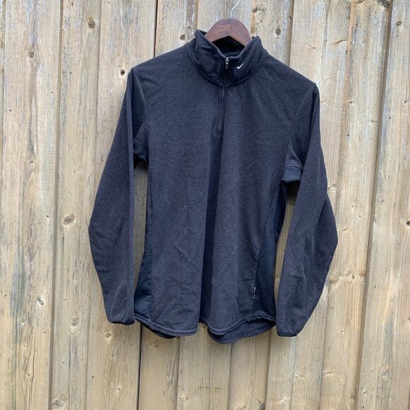 Vintage Nike Mockneck Fleece Sweater Large - Picture 3 of 7